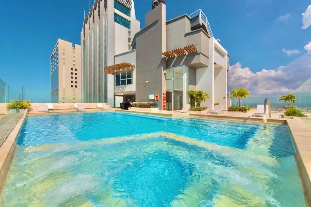 Apartamento Duplex Piso 34 Frente Al Mar Cartagena 0*,  Colombia