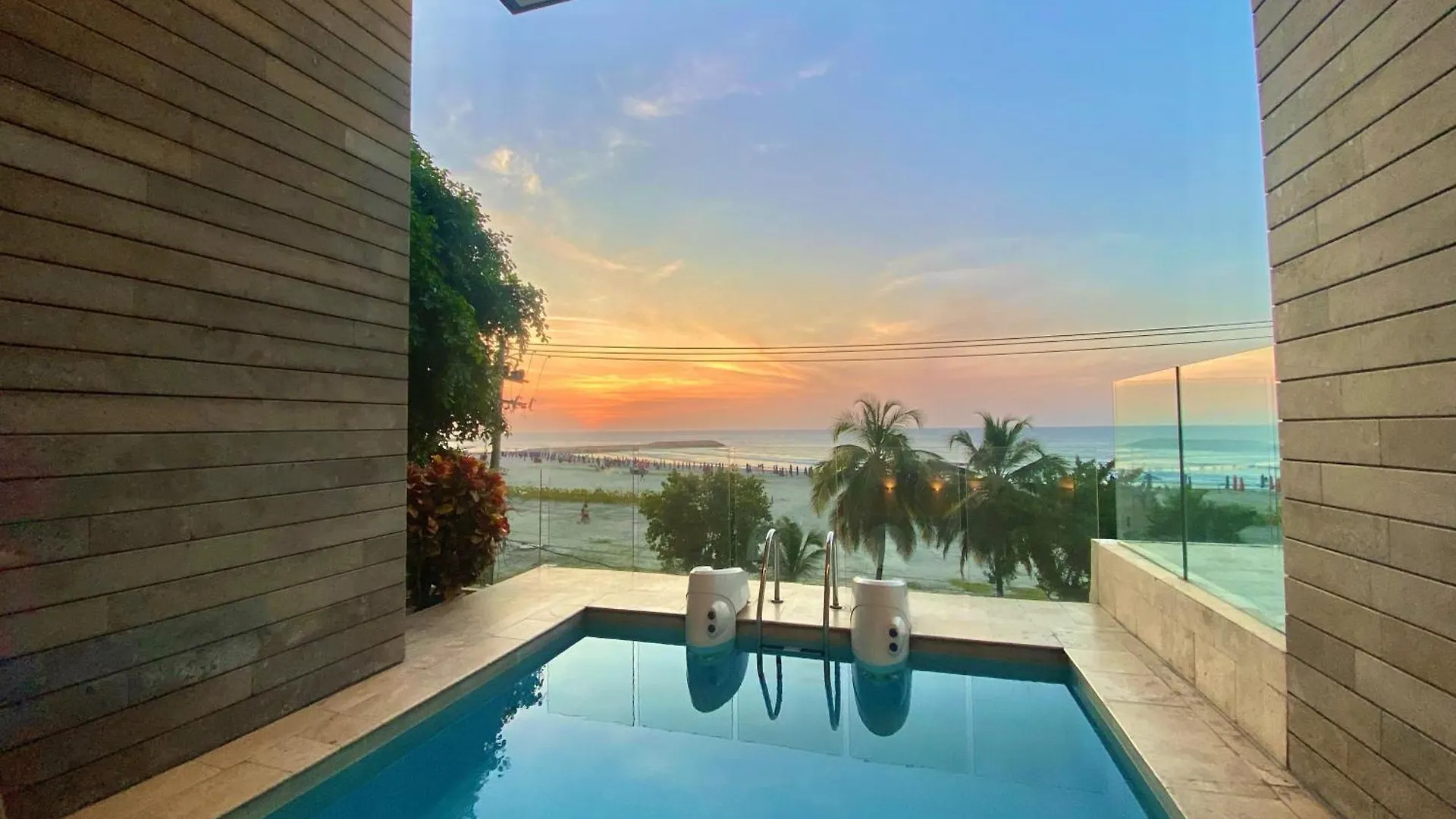Apartamento Duplex Piso 34 Frente Al Mar Cartagena Colombia